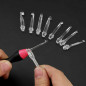 12-IN-1 USB LED Light Up Crochet Hooks Knitting Needles Weave Sewing Tools Set 12-IN-1 USB LED Light Up Crochet Hooks Knitting Needles Weave Sewing Tools Set