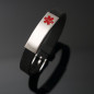 Personalized Medical alert ID bracelet Silicon emergency Wristband waterproof