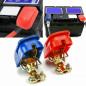 2PCS Car Battery Link Terminal Quick Cut-off Disconnect Master Kill Shut Switch