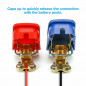 2PCS Car Battery Link Terminal Quick Cut-off Disconnect Master Kill Shut Switch