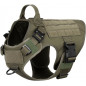 Tactical Dog Harness with Handle No-pull Large Military Dog Vest Working Dog