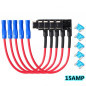 10PCS 12V 15A Car Add-a-circuit Fuse TAP Adapter Kit, SMALL ATM APM Blade Fuse