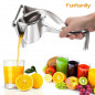 Heavy Duty Manual Fruit Juicer Press Lemon Squeezer Premium Extractor Hand