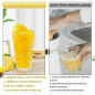 Heavy Duty Manual Fruit Juicer Press Lemon Squeezer Premium Extractor Hand