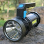 NEW High Power LED Flashlight 4-Mode USB Rechargeable Tactical Torch Light