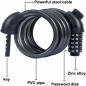 Cycling Security 5 Digit Combination Password Bike Bicycle Cable Chain Lock