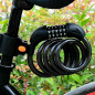 Cycling Security 5 Digit Combination Password Bike Bicycle Cable Chain Lock