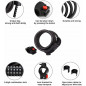 Cycling Security 5 Digit Combination Password Bike Bicycle Cable Chain Lock