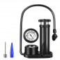 Addmotor Bike Pump Mini Portable Bicycle Foot Pump Pressure Gauge Tire Air Pump