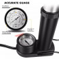 Addmotor Bike Pump Mini Portable Bicycle Foot Pump Pressure Gauge Tire Air Pump