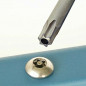 12 Pcs 50mm 1/4 Inch Hex Shank T5-T40 Torx Head Screw Driver Bits Set Kit Tools