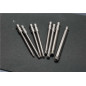 8Pcs 100mm 1/4 Inch Hex Shank T8-T40 Torx Head Screw Driver Bits Set Kit Tools