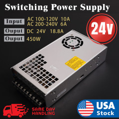 Mean Well SE-450-24 Switching power supply Adapter  Output 24V DC 18.8A 450W
