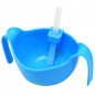 B.box 3 in 1 Bowl with Lid and Straw & Snack Insert BPA-Free  kids Bowl