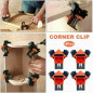 4Pcs/Set 90 Degree Right Angle Clip Clamps Corner Holders Woodworking Hand Tools