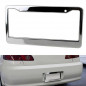 PERSONALIZED Custom Chrome METAL High Quality License Plate Frame Tag