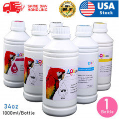 AOK INK CMYK 1000ML DTF Ink (Direct to Film Ink) for DTF printhead Water based