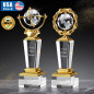 Engraved Personalized Crystal trophy Retirement、Achievement 、Appreciation Gift