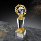 Engraved Personalized Crystal trophy Retirement、Achievement 、Appreciation Gift