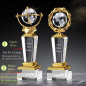 Engraved Personalized Crystal trophy Retirement、Achievement 、Appreciation Gift