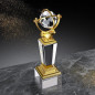 Engraved Personalized Crystal trophy Retirement、Achievement 、Appreciation Gift