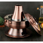 Stainless Steel Charcoal Chinese Copper Hot Pot Old Beijing Cookware Camping HOT