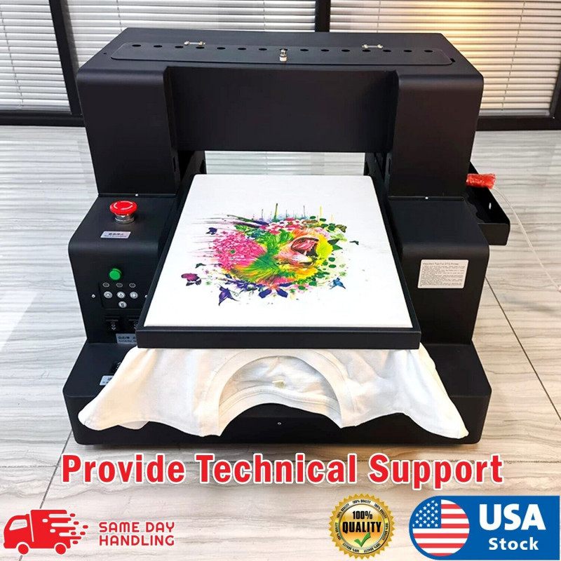 AOK Automatic A3 T-Shirt Printing Machine DTG DTF Printer with vacuum platform AOK Automatic A3 T-Shirt Printing Machine DTG DTF Printer with vacuum platform
