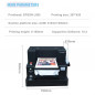 AOK Automatic A3 T-Shirt Printing Machine DTG DTF Printer  with vacuum platform