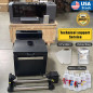 AOK Printer 12 In. Continuous Auto DTF Printer & Powder Shaker  2* XP-600 Heads