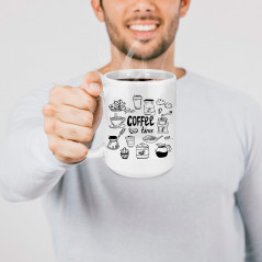 15OZ Coffee Mug  Funny  Coffee time Mug Perfect Lover Gift  Cute Coffee Mug