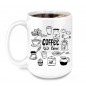 15OZ Coffee Mug  Funny  Coffee time Mug Perfect Lover Gift  Cute Coffee Mug