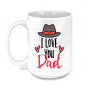 15oz DAD Mug - Best DAD Ever Mug-Fathers Day Gift Idea-Coffee Mug-Dad Gift