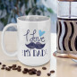 15oz DAD Mug - Best DAD Ever Mug-Fathers Day Gift Idea-Coffee Mug-Dad Gift