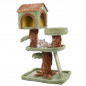 Cat tree Tower Great For Multiple Cats Scratcher Play House Condo Pet House 41"