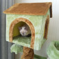 Cat tree Tower Great For Multiple Cats Scratcher Play House Condo Pet House 41"