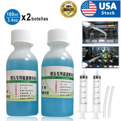 100mlx2 Unblock Print Head Nozzles DTF sublimation Concentrated Solution Clean