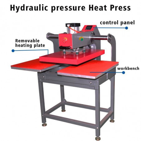 24" x 16" hydraulic Industrial Digital DTF Transfer Machine T-Shirt Heat Press