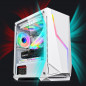 ATX M-ATX ITX Mid-Tower Gaming PC Computer Case w/ Tempered Glass