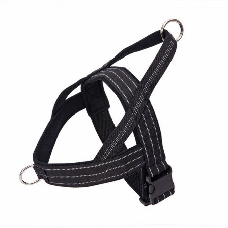 Reflective Dog Harness Adjustable Nylon Dog Harness Walking Dog Harness M/L/XL