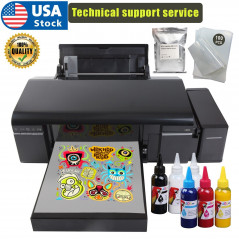 A4 DTF Printer For T-shirt Bags Shoes Hoodies Polyester Jeans L805 DTF Printer