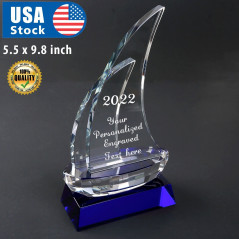 Sailboat Trophies, Sailboat Trophy with Custom Engraving, Great Sailing Awards