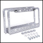 2PCS Bling License Plate Frame Glitter Crystal Sparkling Rhinestone