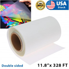 Stock 11.8" x 328' DTF Transfer Film Premium Roll double sided Cold Peel