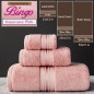 3pcs Custom Embroidery Personalized  Bath Towel Set your Names or Text Gift