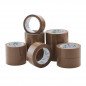 36 Rolls Brown/Tan Packaging Tape 2"x100 Yards(328'Feet) Low Noise packing Tape