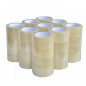 36 Rolls Clear/Tan Packaging Tape 2"x100 Yards(328'Feet) Low Noise packing Tape