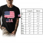 Flag Men 100%Cotton T Shirt Patriotic American Tee XS-5XL 8colors