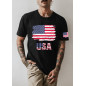 Flag Men 100%Cotton T Shirt Patriotic American Tee XS-5XL 8colors