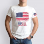 Flag Men 100%Cotton T Shirt Patriotic American Tee XS-5XL 8colors