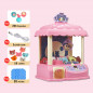 New DIY Doll Machine Kids Coin Operated Play Game Mini Claw Catch Toy Kids Gift